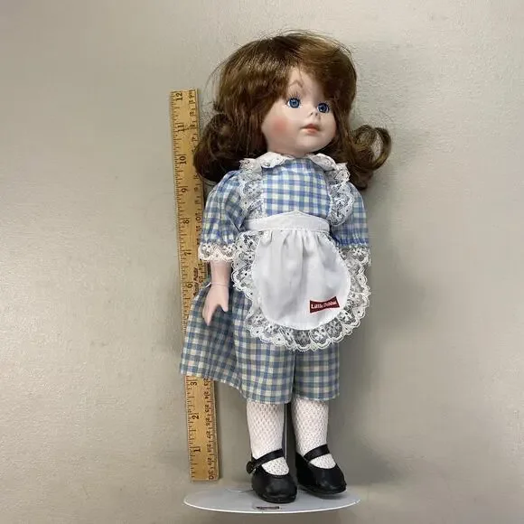 Vintage Little Debbie 30th Anniversary Porcelain Doll 1990 COA Dynasty Dolls 90s - Picture 9 of 14